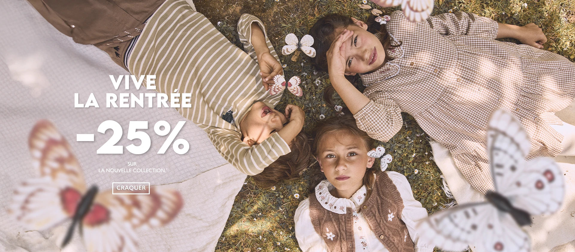 Vive la Rentrée : -25% sur la nouvelle collection